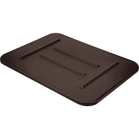 Bus Box Lid, 22"L x 16-1/2"W x 3/4"H, for use with FSB-20155R, Polypropylene, Brown