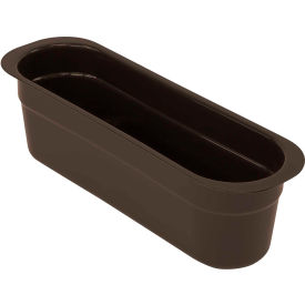 Nesting Cutlery Box, 14-3/16"L x 4-7/16"W x 4-1/8"H, Brown, Polypropylene