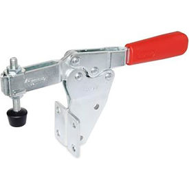 Horizontal Acting Toggle Clamp with Vertical Mounting Base, Steel, Size 75
