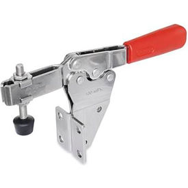 Horizontal Acting Toggle Clamp Vertical Mounting Base, Stainless Steel, Size 230