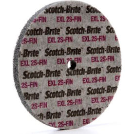 Scotch-Brite EXL Unitized Wheel 6" x 1/2" x 1/2" Silicon Carbide 2S FIN