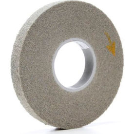 Scotch-Brite™ EXL Deburring Wheel 8" x 1" x 3" Aluminum Oxide 8A MED