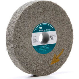 Scotch-Brite EXL Deburring Wheel 6" x 1" x 1" Silicon Carbide 8S MED
