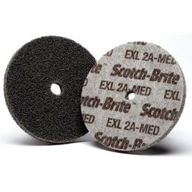 Scotch-Brite EXL Unitized Wheel 3" x 1/4" x 1/4" Aluminum Oxide 2A MED