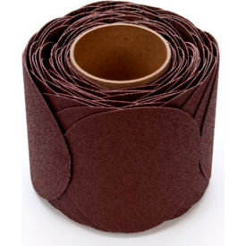 Stikit Cloth Disc Roll 5" X NH Aluminum Oxide 60 Grit 100 discs per roll