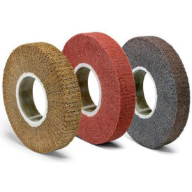 Scotch-Brite Finishing Flap Brush 3" x 1-3/4" x 1/4" CRS Grit Aluminum Oxide