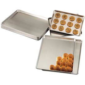 Full Size Bun Pan, 26"W x 18"D x 1"H 19 Ga. Aluminum