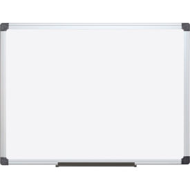Super Value Porcelain Dry Erase White Board, 48" x 36"
