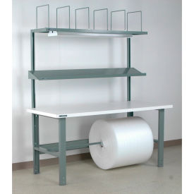 Adjustable Height Packing Workbench, Laminate Square Edge, 72"W x 30"D