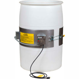 Drum Heater For 55 Gallon Plastic Drum, 0-165°F, 120V