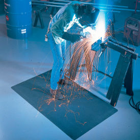 WeldSafe UltraSoft Mat 9/16" Thick 3' x 5' Black