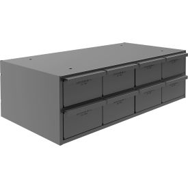 Modular Cabinet - 22-13/16"W x 12-5/16"D x 7-3/8"H - (8) 5-15/32 x11-1/4 x3-3/16" Drawers