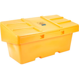 Lockable Outdoor Storage Container, 72"Lx36"Wx36"H, 36 Cu. Ft., Yellow