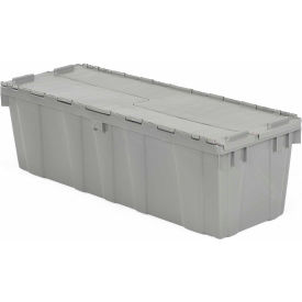 Flipak Distribution Container, 39"L x 14"W x 13"H, Gray