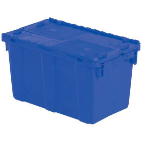 Flipak Distribution Container, 22-5/16"L x 13"W x 12-13/16"H, Blue