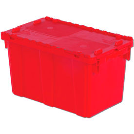 Flipak Distribution Container, 22-5/16"L x 13"W x 12-13/16"H, Red