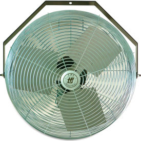 18" Industrial Workstation Wall Mount Fan, 2,500 CFM, 1/8 HP