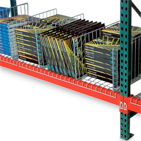 Kwik Klip Wire Decking Divider, 34"D x 10"H