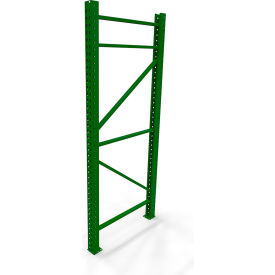 Rack & Wire Pallet Rack Teardrop Upright Frame - 36"D x 120"H
