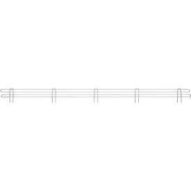 Super Erecta Chrome Shelf Ledge, 72"W x 4"H
