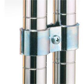 Post Clamps For Open-Wire Shelving