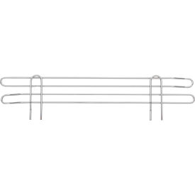 Super Erecta Chrome Shelf Ledge, 24"W x 4"H