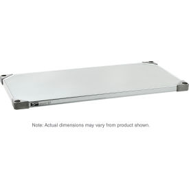 Super Erecta Flat Galvanized Solid Shelf, 36"W x 24"D