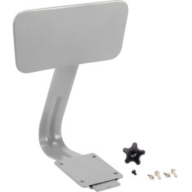 Steel Backrest for Shop Stools - Gray
