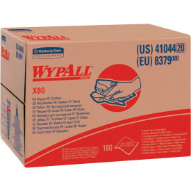 WypAll X80 Wipers, 12-1/2 x 16-4/5, White, 160/Brag Box