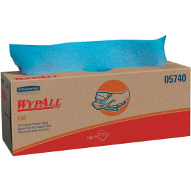 WypAll L40 Wipers, 16-2/5 x 9-4/5, Blue, 100 Wipers/Box, 9 Boxes/Carton