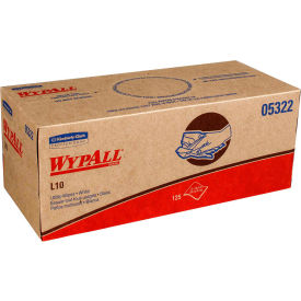 L10 Utility Wipes, Box, 12 x 10-1/4, White, 125/Box, 18 Boxes/Carton