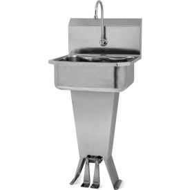 501L Floor Mount Sink With Double Foot Pedal Valve