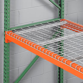Pallet Rack Wire Decking, 46"W x 48"D (3100 lbs cap) Gray