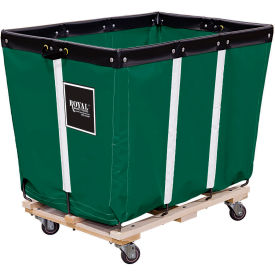 18 BU-Standard-Duty Basket Truck - Vinyl Liner - 4 Swivel Casters - Green