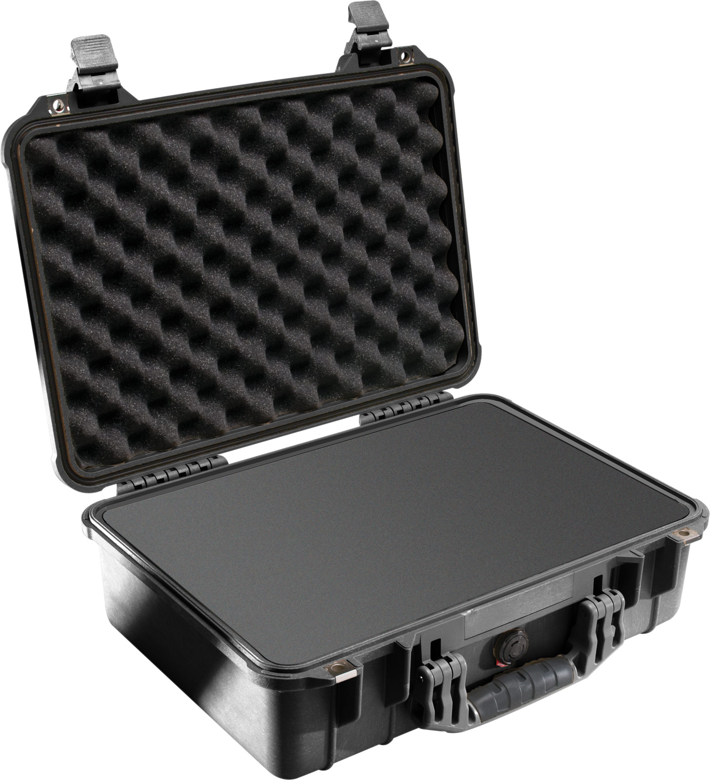 1500 Protector Case, 16-3/4" x 11-3/16" x 6-1/8", Black, with Foam