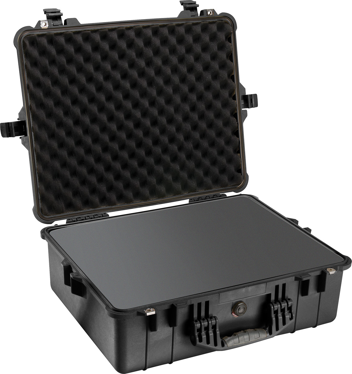 1600 Protector Case, 24-3/8" x 19-3/8" x 8-13/16", Black, with Foam