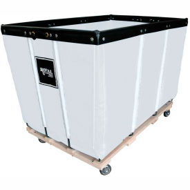 20 BU-HD Basket Trucks - Cotton Canvas Liner - 4 Swivel Casters - Gray
