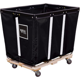 18 BU-Standard-Duty Basket Truck - Vinyl Liner - 4 Swivel Casters - Black