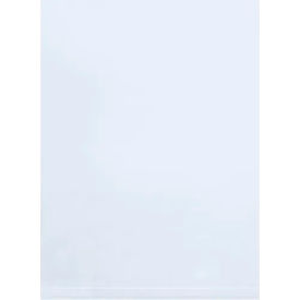 Layflat Poly Bags, 2"W x 8"L, 2 Mil, Clear, Pack of 1000