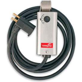 Industrial Line Voltage Temperature Controller TP515 Heat Only w/ 6" Piggyback Power Cord
