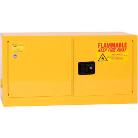 Flammable Liquid Safety Cabinet with Manual Close - 15 Gallon