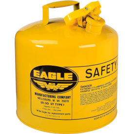 Type I Safety Can - 5 Gallons - Yellow