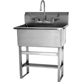531FF Floor Mount Scrub Sink With Faucet