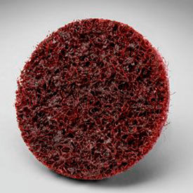Scotch-Brite Roloc Surface Conditioning Disc 2" Dia TS Alum. Oxide Med Grit