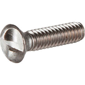 8-32 x 3/4" One-Way Security Machine Screw - Oval Head - 18-8 Stainless Steel - Pkg of 100