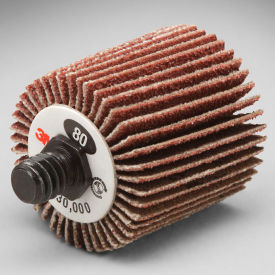 Flap Wheel Type 84 244D 1" x 1" x 1/4-20 External 120 Grit Aluminum Oxide