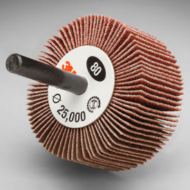 Flap Wheel Type 83 244D 2" x 1" x 1/4" 60 Grit Aluminum Oxide