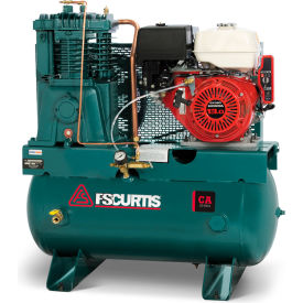 13 HP, Stationary Gas Comp, 30 Gallon, 175 PSI, 22 CFM, Honda, Electric