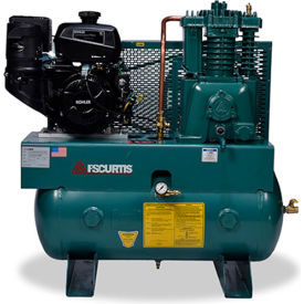 14 HP Stationary Gas Compressor, 30 Gal, 175 PSI, 22.5 CFM, Electric