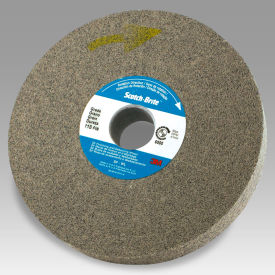 Light Deburring Wheel 6" x 1" x 1" FIN 6S Grit Silicon Carbide